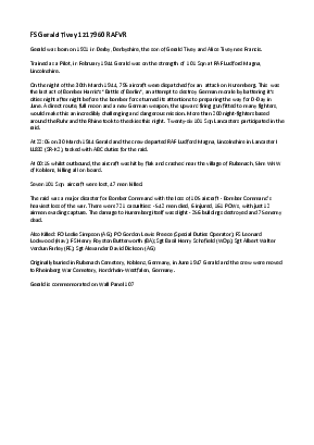 A preview of a PDF biography for Tivey, Gerald